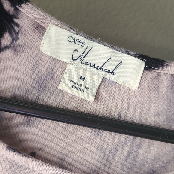 Tie dye long sleeve tunic dress - Picture 2 of 3